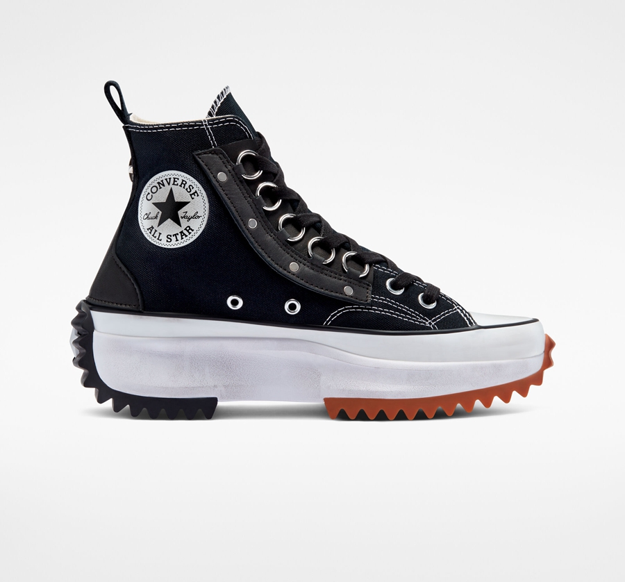 Converse Run Star Hike Platform Punk Academia Black | A16000O