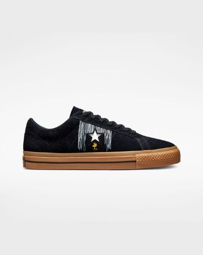Converse x Peanuts One Star Low Top Black | A78651Z